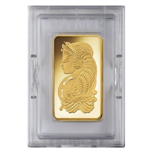 Pamp Suisse Lady Fortuna Gold Bar (In Assay) | 10 oz - Gold Bars from Lone Star Coins